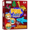 ArtCreativity Foil Art Kit for Kids – 220 Piece Crafts Set – 90 Foil Sheets, 10 Backgrounds, 100 Foam Stickers, 20 Googly Eyes – Mess-Free Foil Fun Art for Kids, Boys and Girls Ages 4, 6, 8, 10, 12