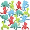 ArtCreativity Mini Dinosaur Bendable Toys (Set of 48), Small Dino Figures Bendy Toys for Kids in 4 Colors, Great Dinosaur Party Favors, Birthday Party Goodie Bag Stuffers and Pinata Fillers
