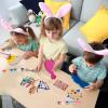 ArtCreativity DIY Wind Chime Kit for Kids – 8 Pack – Wooden Wind Chime Set with Paint Kit, Rhinestone Flower Stickers, Glitter Heart Foam Stickers, and More – Summer Arts and Crafts for Kids 3 and Up