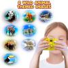 ArtCreativity Kids Camera Toy Set with Images in Viewfinder (24PCs) Party Favors for Kids 3-5, Goody Bags Birthday Gifts, Party Favors for Kids, Toddler, Goodie Bags Stuffers for Kids, 3 Colors