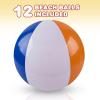 ArtCreativity 16 Inch Beach Balls for Kids, Pack of 12, Inflatable Summer Toys for Boys and Girls, Decorations for Hawaiian, Beach, and Pool Party, Beach Ball Party Favors