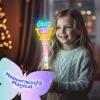 ArtCreativity Light Up Spinning Diamond Princess Wand for Kids – Fairy Wand with Spinning LEDs, Batteries Included – Light Up Wands for Girls and Boys, Perfect Pretend Play Toys(1 Pack)
