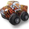 ArtCreativity Safari Plush Monster Truck, 8 Inch Big Monster Truck Stuffed Toy, Cool Animal-Themed Design, Soft Car Toys For Toddlers Car Stuffed Animal, Cars Plush For Boys and Girls, Great Gift Idea