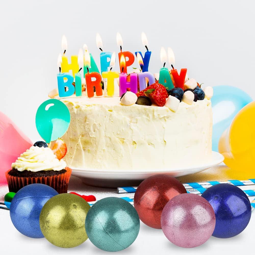 imageArtCreativity Squeezy Sticky Stress Balls Set of 6 Stress Relief Fidget Toys for Kids with a Metallic Design Anxiety Relief Toys in Assorted Colors Fidget Party Favors and Pinata Stuffers