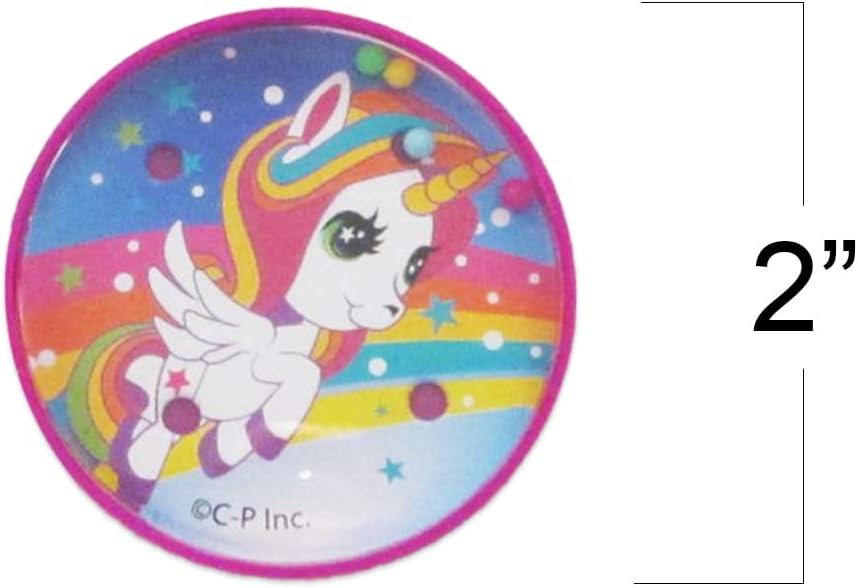 imageArtCreativity Unicorn Pill Puzzles for Kids Set of 12 Ball Puzzles in Assorted Designs Great as Birthday Party Favors Carnival Prizes for Kids Goodie Bag Fillers and Stocking Stuffers