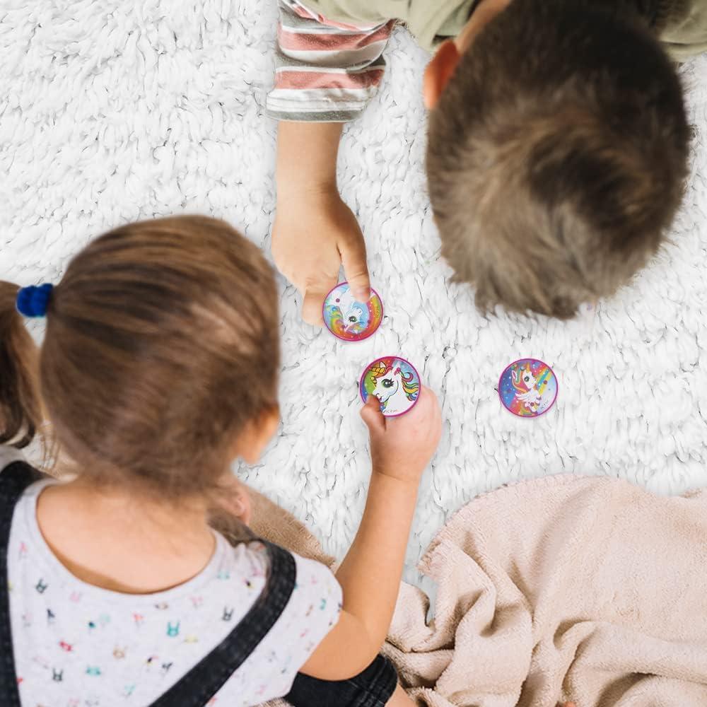 imageArtCreativity Unicorn Pill Puzzles for Kids Set of 12 Ball Puzzles in Assorted Designs Great as Birthday Party Favors Carnival Prizes for Kids Goodie Bag Fillers and Stocking Stuffers