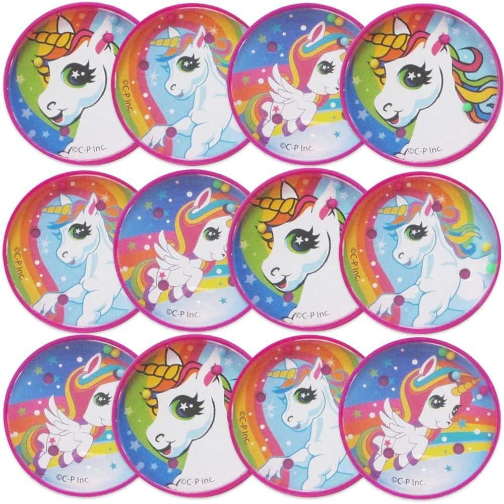 imageArtCreativity Unicorn Pill Puzzles for Kids Set of 12 Ball Puzzles in Assorted Designs Great as Birthday Party Favors Carnival Prizes for Kids Goodie Bag Fillers and Stocking Stuffers