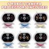 ArtCreativity 2 in 1 Robot Camera Toy Viewfinder with Projector, Set of 6, Battery Operated Projector Wild Animal Slides, Safari Party Favors, Robot Party Supplies, & Wild One Party Favors for Kids