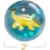 ArtCreativity Aquatic High Bounce Balls, Set of 12, Balls for Kids with 3D Sea Creatures Inside, Outdoor Toys for Encouraging Active Play, Aquatic Party Favors and Pinata Stuffers for Boys and Girls(Dinosaur Assortment 1)