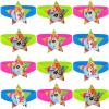 ArtCreativity Unicorn Rubber Bracelets, Set of 12, Colorful Stretchy Rubber Wristbands for Boys and Girls, Fun Unicorn Birthday Party Favors for Children, Goodie Bag Fillers, Carnival Prize