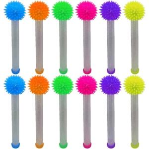 ArtCreativity Light Up Galactic Wands, Set of 12, LED Wands for Kids and Adults in Assorted Colors, Great as Sensory Toys for Boys and Girls, Kids’ Fidget Toys, and Outer Space Party Favors