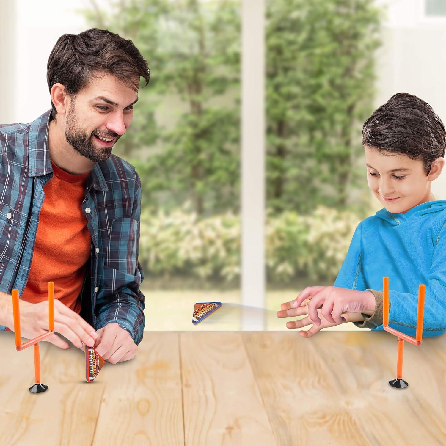 imageArtCreativity Finger Flick Football Games Set of 2 with Posts and Foam Football Toys Mini Games Office Desk Toys Tabletop Game Indoor Sports Party Favors Great Gifts for Boys Girls and Adults