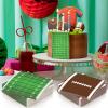 ArtCreativity 80 Pack Football Field Napkins – Set of 80 – Football Napkin Party Decor Supplies – Sports Football Napkins for Parties and Tailgates – Game Day Football Party Decorations (5″ x 5″)