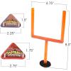 ArtCreativity Finger Flick Football Games (Set of 2) with Posts and Foam Football Toys, Mini Games, Office Desk Toys Tabletop Game, Indoor Sports Party Favors, Great Gifts for Boys, Girls, and Adults