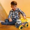 ArtCreativity Large Dump Truck Toy for Kids – Big Dump Truck Toy with Giant Yellow Wheels Features Sounds & Lights – Big Trucks for Boys 3 4 5 6 7 – Large Construction Toys for Indoor and Outdoor Play
