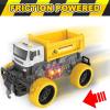 ArtCreativity Large Dump Truck Toy for Kids – Big Dump Truck Toy with Giant Yellow Wheels Features Sounds & Lights – Big Trucks for Boys 3 4 5 6 7 – Large Construction Toys for Indoor and Outdoor Play