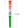 ArtCreativity Light Up Candy Cane Wands – Set of 2 LED Christmas Light Up Wands for Kids, Fun Candy Cane Glow Sticks with Batteries, Festive or Stocking Stuffer for Boys and Girls