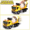 ArtCreativity Light Up Cement Truck, Cement Mixer Toy Truck with Lights, Sounds, and Rotating Barrel, Push and Go Kids Construction Toys, Construction Vehicle Toys for Boys and Girls Ages 3 and Up(Cement Truck)