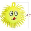 ArtCreativity Light Up Emoticon Spiky Puffer Balls, Pack of 12, Soft Squeeze Stress Relief Fidget Toys for Kids and Adults, Calming Squeezy Sensory Balls for Autistic Children, Birthday Party Favors