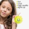 ArtCreativity Light Up Emoticon Spiky Puffer Balls, Pack of 12, Soft Squeeze Stress Relief Fidget Toys for Kids and Adults, Calming Squeezy Sensory Balls for Autistic Children, Birthday Party Favors
