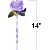 ArtCreativity Light Up Rose Wands for Kids – Set of 12 LED Wands, 14-Inch Light Up Flower Design, Perfect Party Favors and Rose Party Decorations, Fun Light Up Wands for Kids and Adults