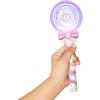 ArtCreativity Light Up Spinning Lollipop Fairy Wand, 12 Inch LED Princess Light Wand for Kids with Batteries Included, Great Gift Idea for Boys and Girls, Fun Pretend Play Prop, Carnival Prize(Medium)