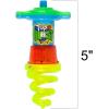 ArtCreativity Light Up Spinning Tops for Kids, Set of 12, Flashing LED Spinner Toys in Multiple Colors, Fun Light Up Party Favors for Boys and Girls, Goodie Bag Fillers and Kids’ Stocking Stuffers