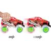 ArtCreativity Light-Up Red Monster Truck with Sounds, 9 Inch Monster Truck with Flashing Wheels and Friction Motor, Push n Go Toy Car, Best Birthday Gift for Boys and Girls Ages 3+