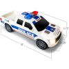 ArtCreativity Police Car Toy, Pickup Truck Toy with LED Headlights and Sirens, Friction Powered, 1:20 Scale Police Car Toys for Boys 3-5, Police Toys Monster Trucks, Toy Trucks for Kids Birthday Gift