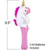 ArtCreativity Unicorn Wand – 9.5 Inch Light Up Spinning Wand with LEDs – Fun Pretend Play Prop for Kids – Unicorn Light Up Spinner – Best Birthday Gift for Girls and Boys – Batteries Included