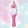 ArtCreativity Unicorn Wand – 9.5 Inch Light Up Spinning Wand with LEDs – Fun Pretend Play Prop for Kids – Unicorn Light Up Spinner – Best Birthday Gift for Girls and Boys – Batteries Included