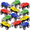 ArtCreativity 12 Pieces Pull Back Mini Pickup Trucks for Kids – Mini Monster Trucks in Assorted Colors, Birthday Race Car Party Favors for Boys & Girls, Goodie Bag Fillers, Fun Gift Idea, Age 3+