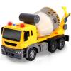 ArtCreativity Light Up Cement Truck, Cement Mixer Toy Truck with Lights, Sounds, and Rotating Barrel, Push and Go Kids Construction Toys, Construction Vehicle Toys for Boys and Girls Ages 3 and Up(Cement Truck)