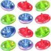ArtCreativity Light Up Spinning Top Toys, Set of 12, Flashing Spin Toys with LED Effects, Light Up Birthday Party Favors for Boys and Girls, Goodie Bag Fillers for Kids