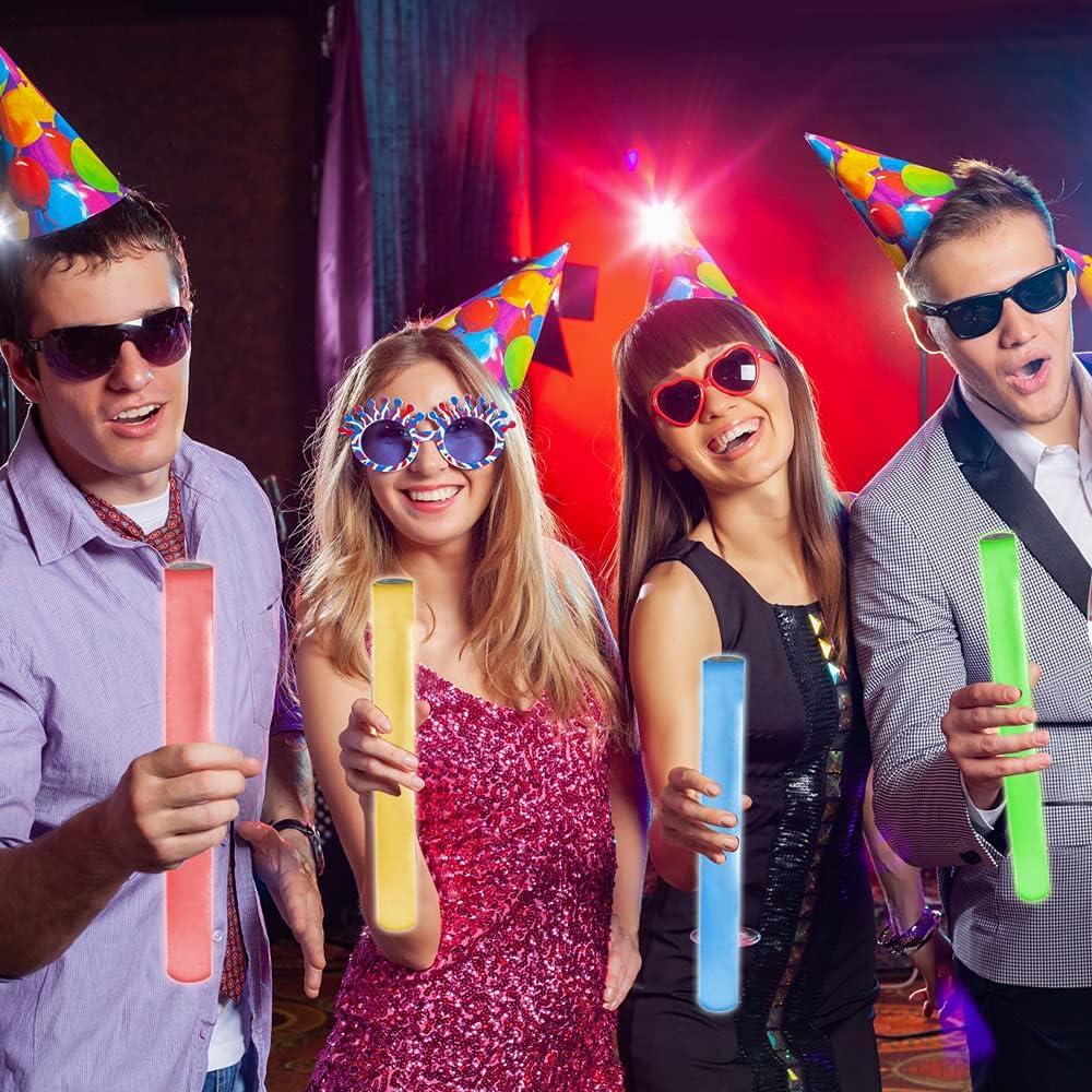 imageArtCreativity Light Up Foam Batons Set of 12 LED Bat Toys for Kids and Adults with 7 Flashing Modes Light Up Toys for Children Cool Rave Accessories Party Favors for Boys and Girls