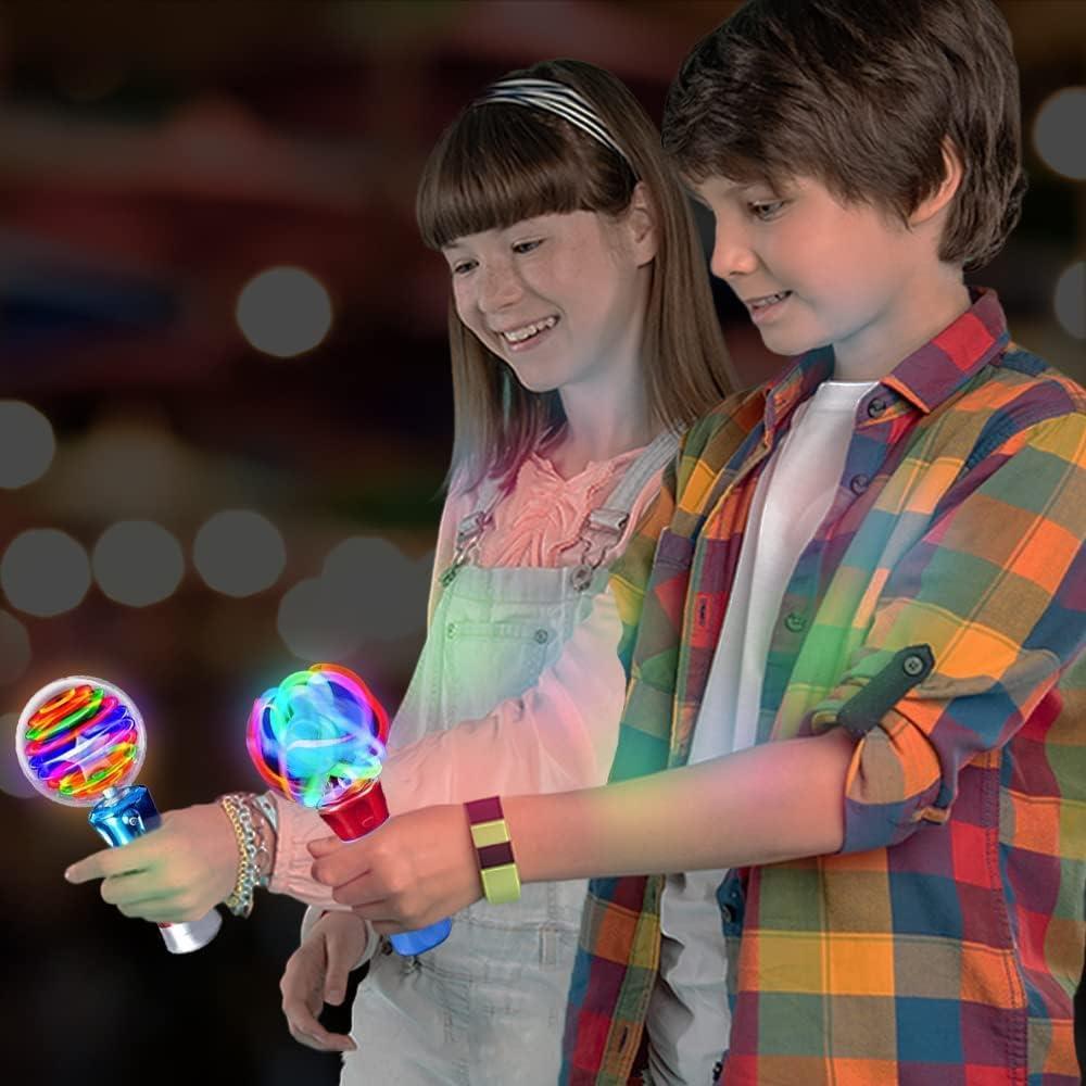 imageArtCreativity Light Up Orbiter And Wand Flashing LED Wands for Boys and Girls with Thrilling Colors Batteries Included
