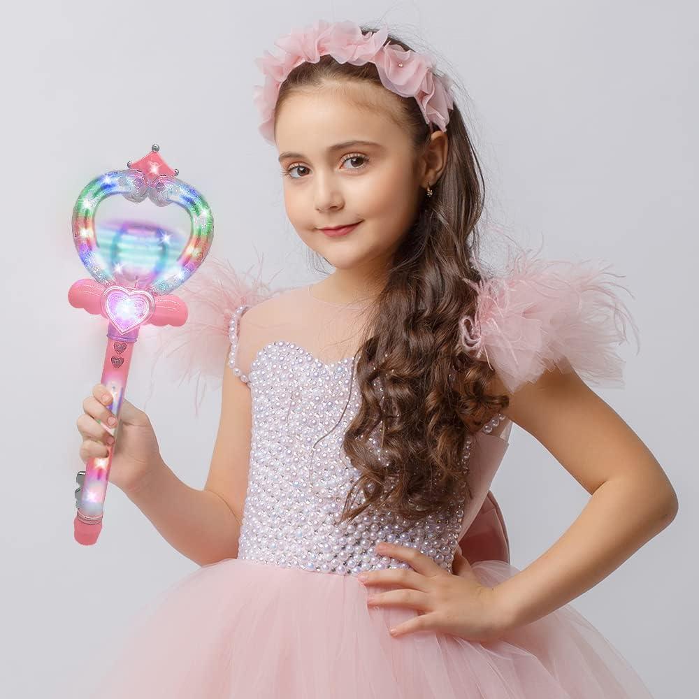 imageArtCreativity Light Up Queen Wand Light Up Toys for Toddlers 1425 Inch Light Up Wand Toy with Spinning Ball Princess Light Up Wands for Kids Spinning Light Toy Batteries Included Autism Toys