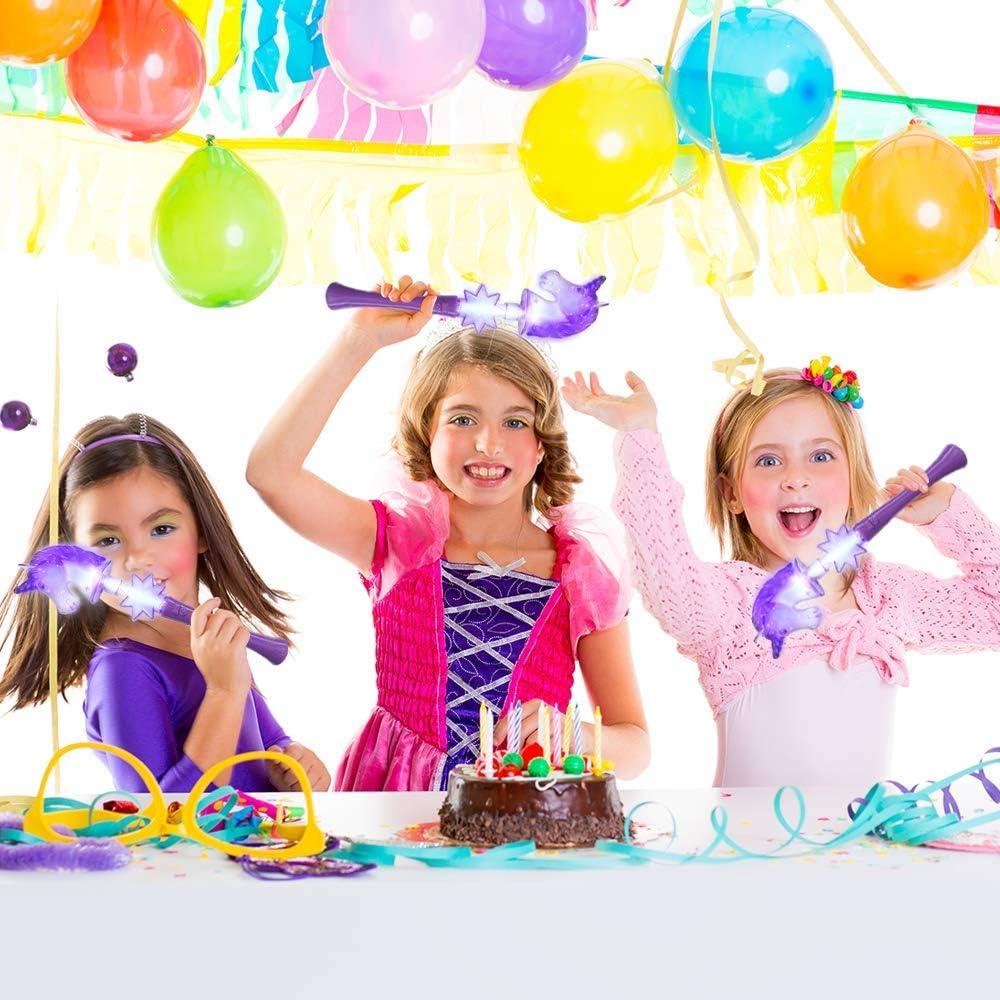 imageArtCreativity Light Up Unicorn Wand 145 Inch Cute Princess Wand with Flashing LED Effect and Magical Sounds Batteries Included Fun Pretend Play Prop Best Birthday Gift Party Favor for Kids