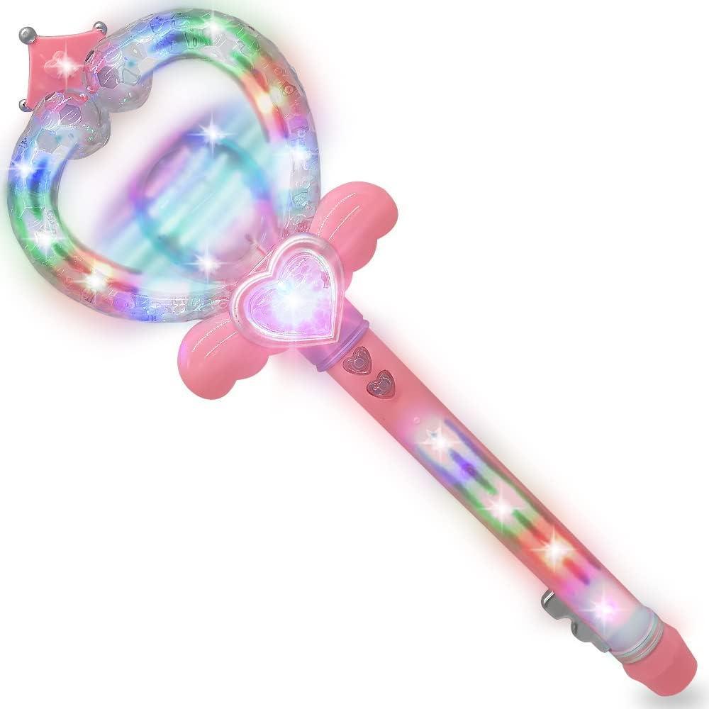imageArtCreativity Light Up Queen Wand Light Up Toys for Toddlers 1425 Inch Light Up Wand Toy with Spinning Ball Princess Light Up Wands for Kids Spinning Light Toy Batteries Included Autism Toys