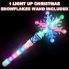 ArtCreativity Frozen Light Up Snowflake Wand for Kids – 4 Flashing Modes, Multiple LED Colors, Princess Wand Light Up Toy, Perfect for Holiday Stocking Stuffers, Party Favors & Gifts for Girls & Boys
