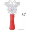 ArtCreativity Light Up Butterfly Magic Wand, 9.5 Inch LED Spin Toy for Kids with Batteries Included, Great Gift Idea for Boys and Girls, Fun Party Favor, Carnival Prize – Colors May Vary