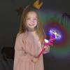 ArtCreativity Light Up Unicorn Swivel Wand, 15 Inch LED Spin Toy for Kids, Batteries Included, Great Gift Idea for Boys and Girls, Unicorn Birthday Party Favor, Carnival Prize
