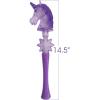ArtCreativity Light Up Unicorn Wand, 14.5 Inch Cute Princess Wand with Flashing LED Effect and Magical Sounds, Batteries Included, Fun Pretend Play Prop, Best Birthday Gift, Party Favor for Kids