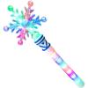 ArtCreativity Frozen Light Up Snowflake Wand for Kids – 4 Flashing Modes, Multiple LED Colors, Princess Wand Light Up Toy, Perfect for Holiday Stocking Stuffers, Party Favors & Gifts for Girls & Boys