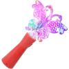 ArtCreativity Light Up Butterfly Magic Wand, 9.5 Inch LED Spin Toy for Kids with Batteries Included, Great Gift Idea for Boys and Girls, Fun Party Favor, Carnival Prize – Colors May Vary
