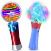 ArtCreativity Light Up Orbiter And Wand, Flashing LED Wands for Boys and Girls with Thrilling Colors, Batteries Included