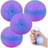 ArtCreativity Stretchy Galaxy Stress Balls, Set of 4, Stress Relief Fidget Sensory Toys for Autistic Children, Anxiety, and ADHD, Outer Space Party Favors, Goodie Bag Fillers for Kids
