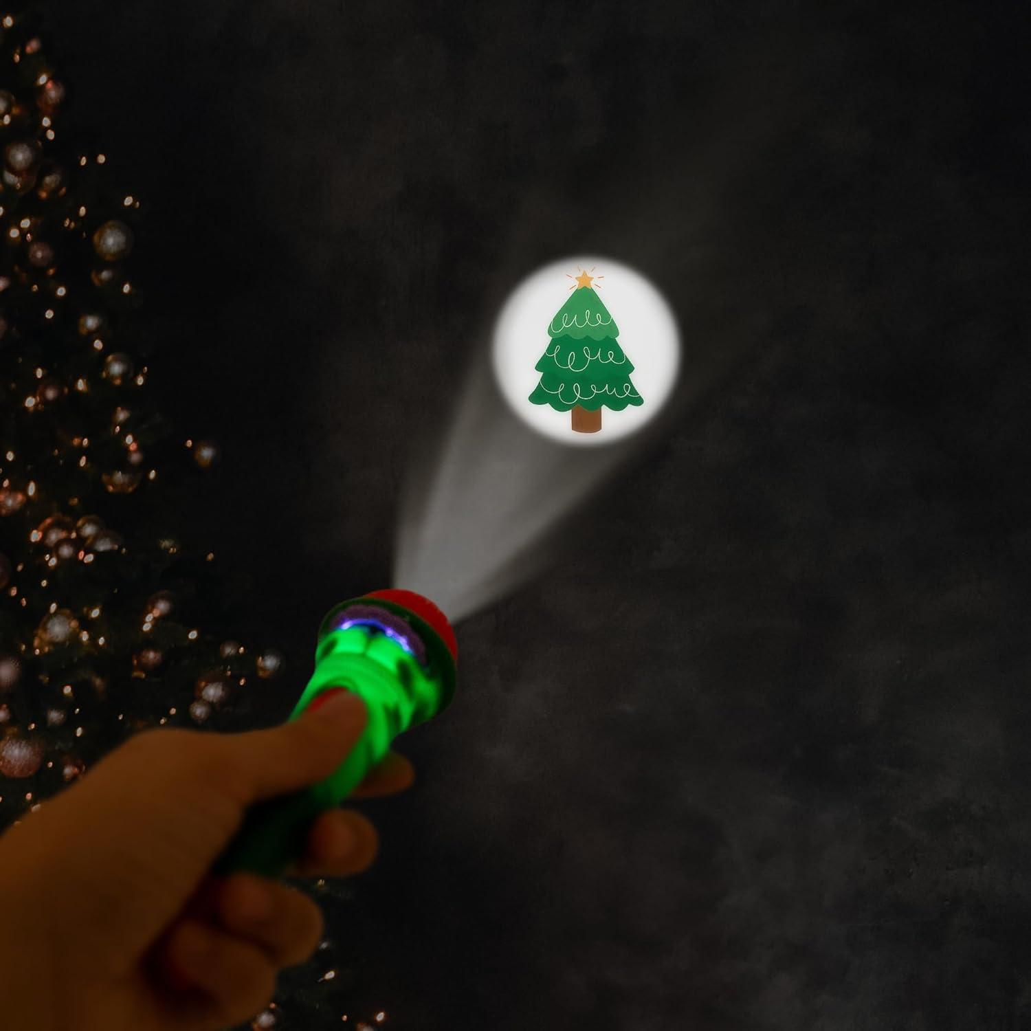 imageArtCreativity Christmas Flashlight Projector Toys for Kids with 24 Christmas Different Image Projections Christmas Tree Santa Claus Christmas Themed Toys for Toddlers Kids Boy and Girls 3
