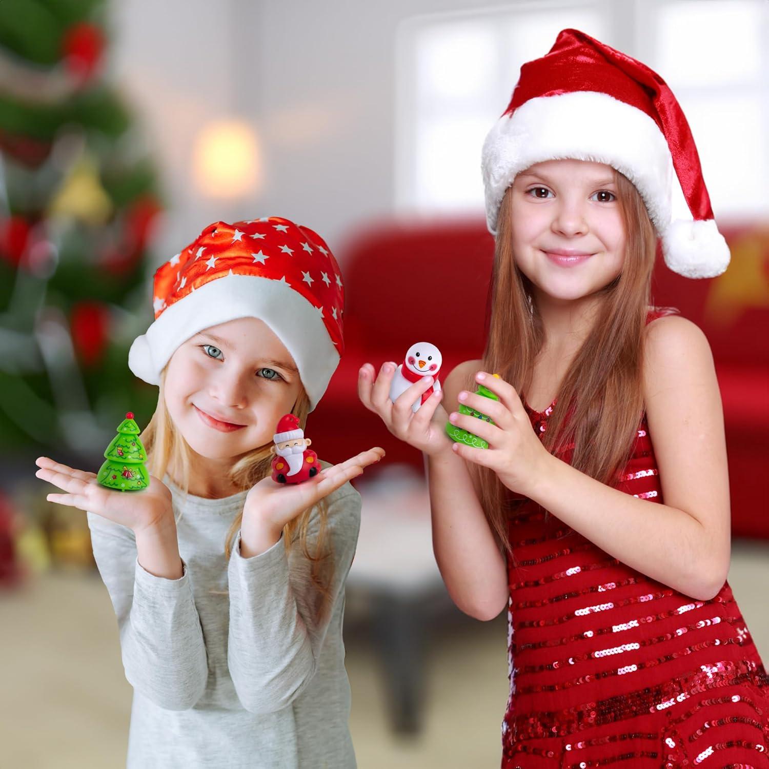 imageArtCreativity Christmas Pull Back Cars Set of 6 Pull Back Cars Pull Back Toys for Kids in Xmas Designs Christmas Themed Toys for Toddlers Holiday Stocking Stuffers Goodie Bag Fillers