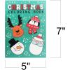 ArtCreativity 20Pack Christmas Coloring Book for Kids Bulk, Mini Coloring Books, In 4 Different Covers Christmas Party Favors Activities for Kids